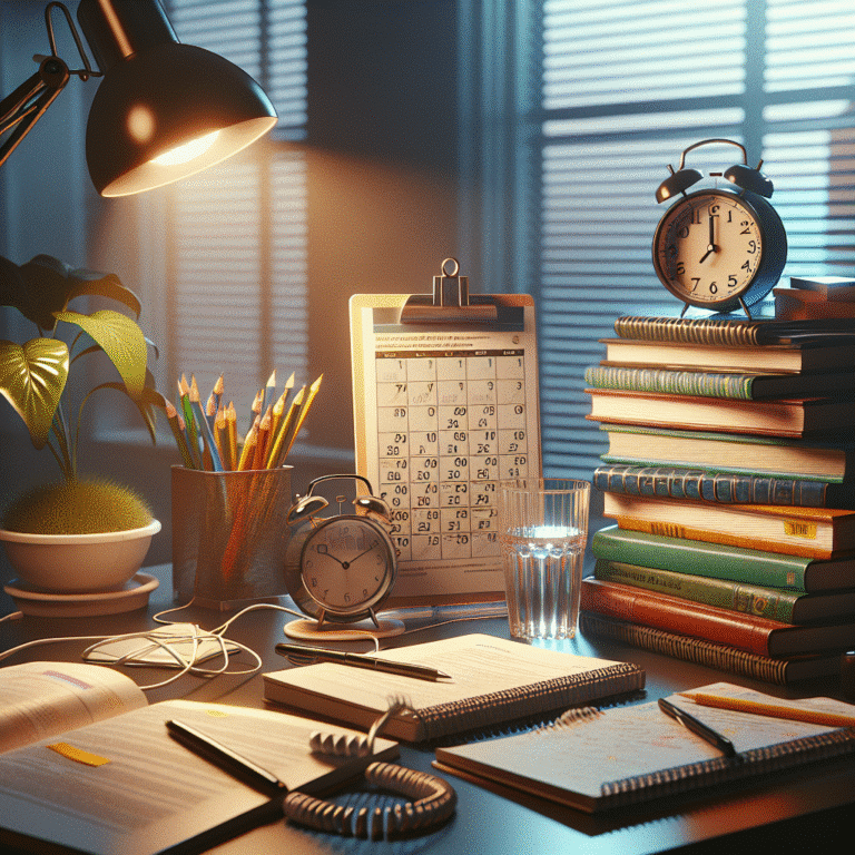 Study Planners: Your Best Allies for Final Exams