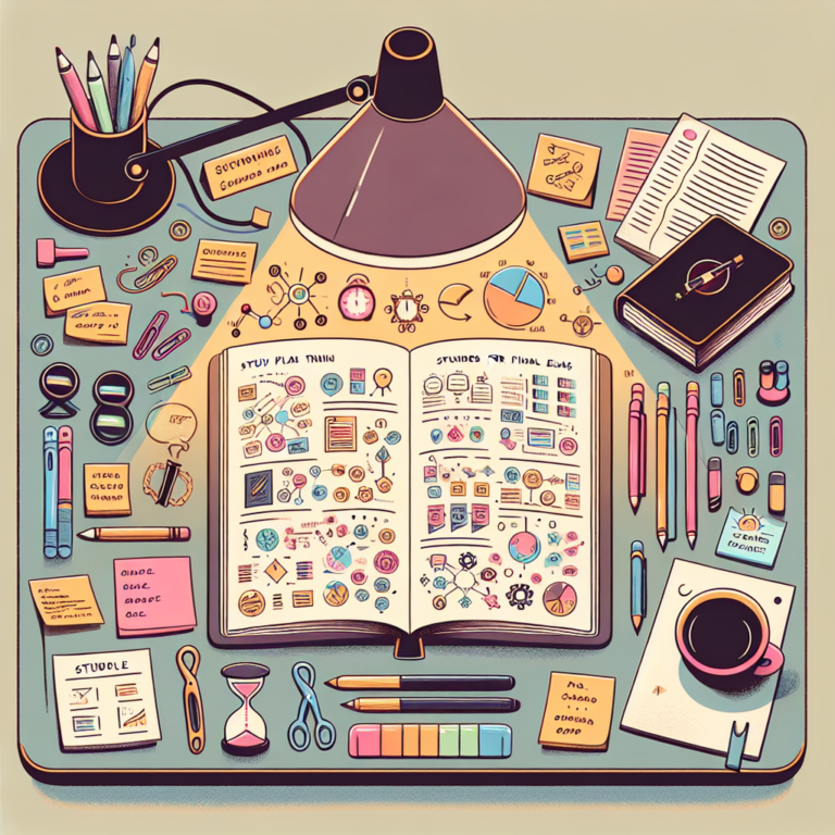 study planners for final exams