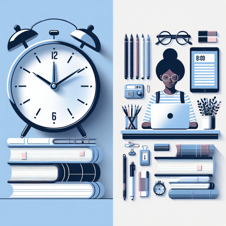 time management tips for productive students