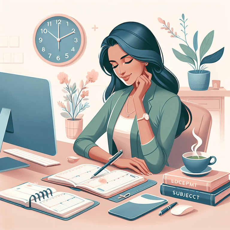 managing multiple subjects without stress