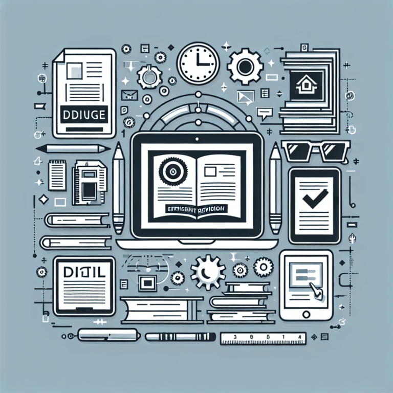 digital guides for efficient revision