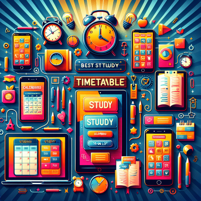 best study timetable apps