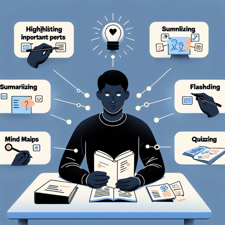 best ways to review and revise notes