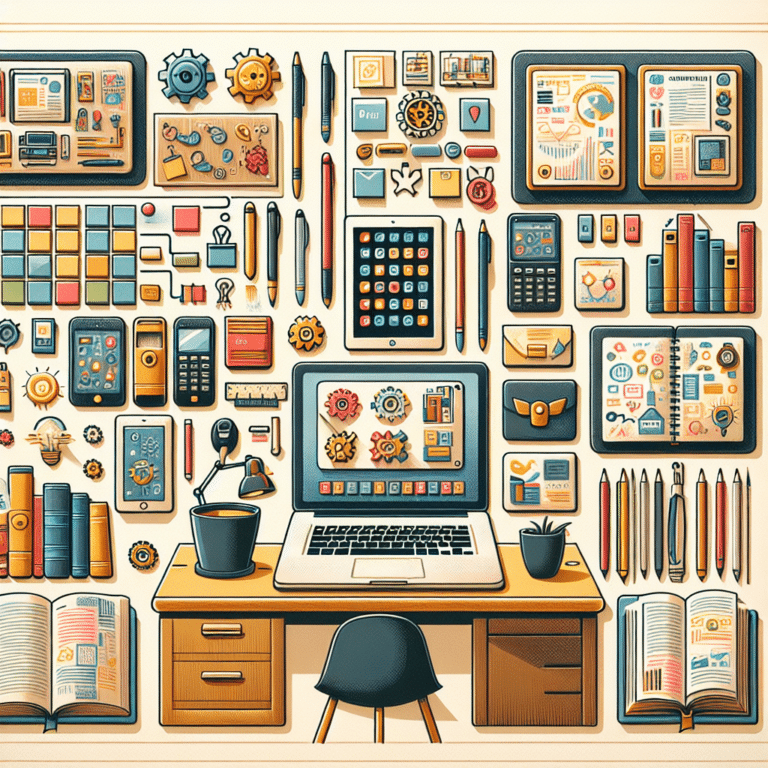 tools to organize study materials for exams